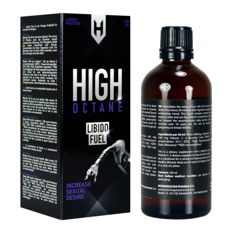 High Octane - Krople Zwiększające Libido Libido Fuel 100 ml